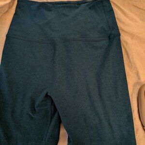 Beyond Yoga Spacedye Keep Pace 5" Short Teal Size L
